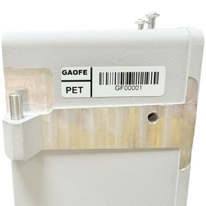GAOFE 7871 Etichetta PET lucida - Adesivo ad alta aderenza per uso industriale